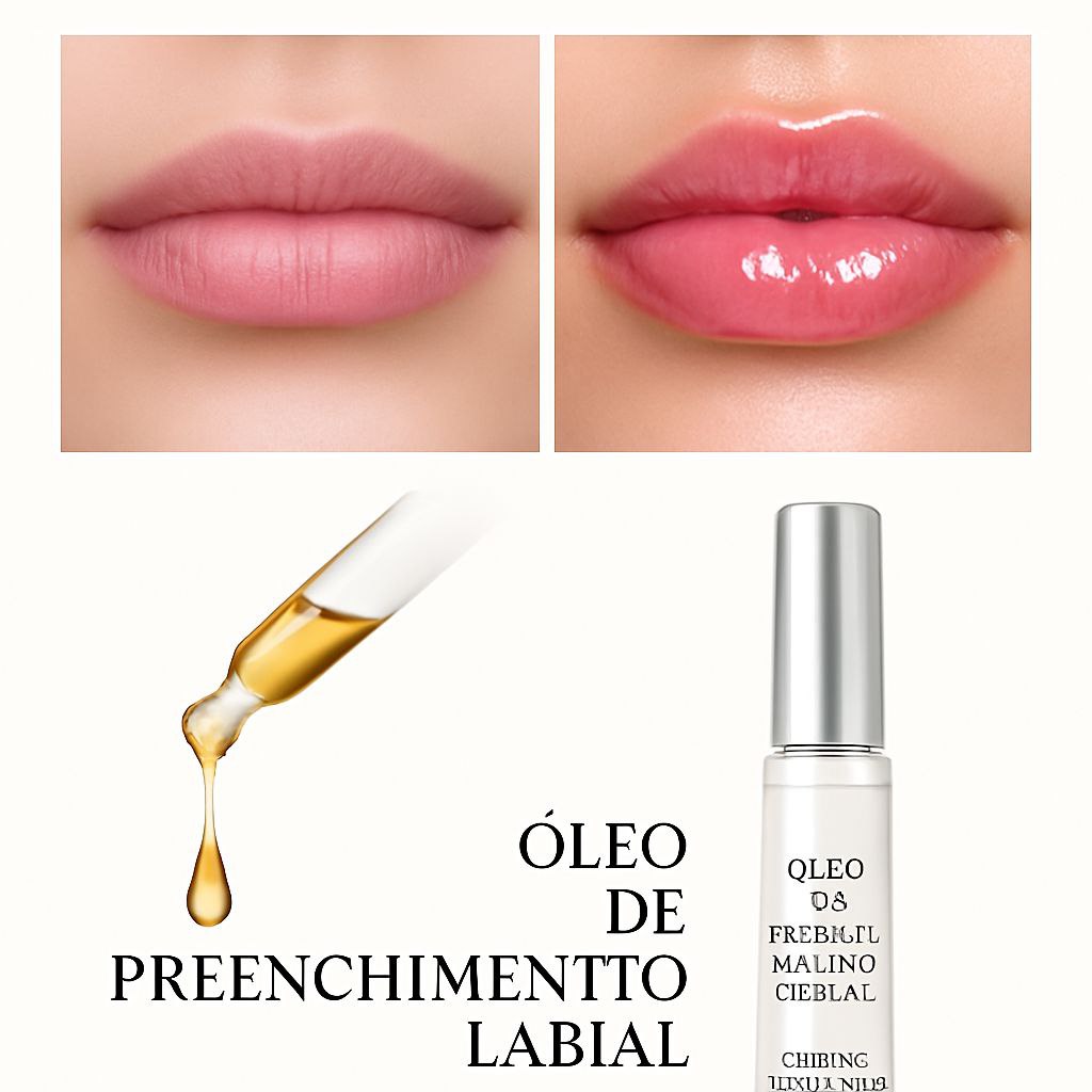 Óleo de Preenchimento Labial Chefine Volumizador
