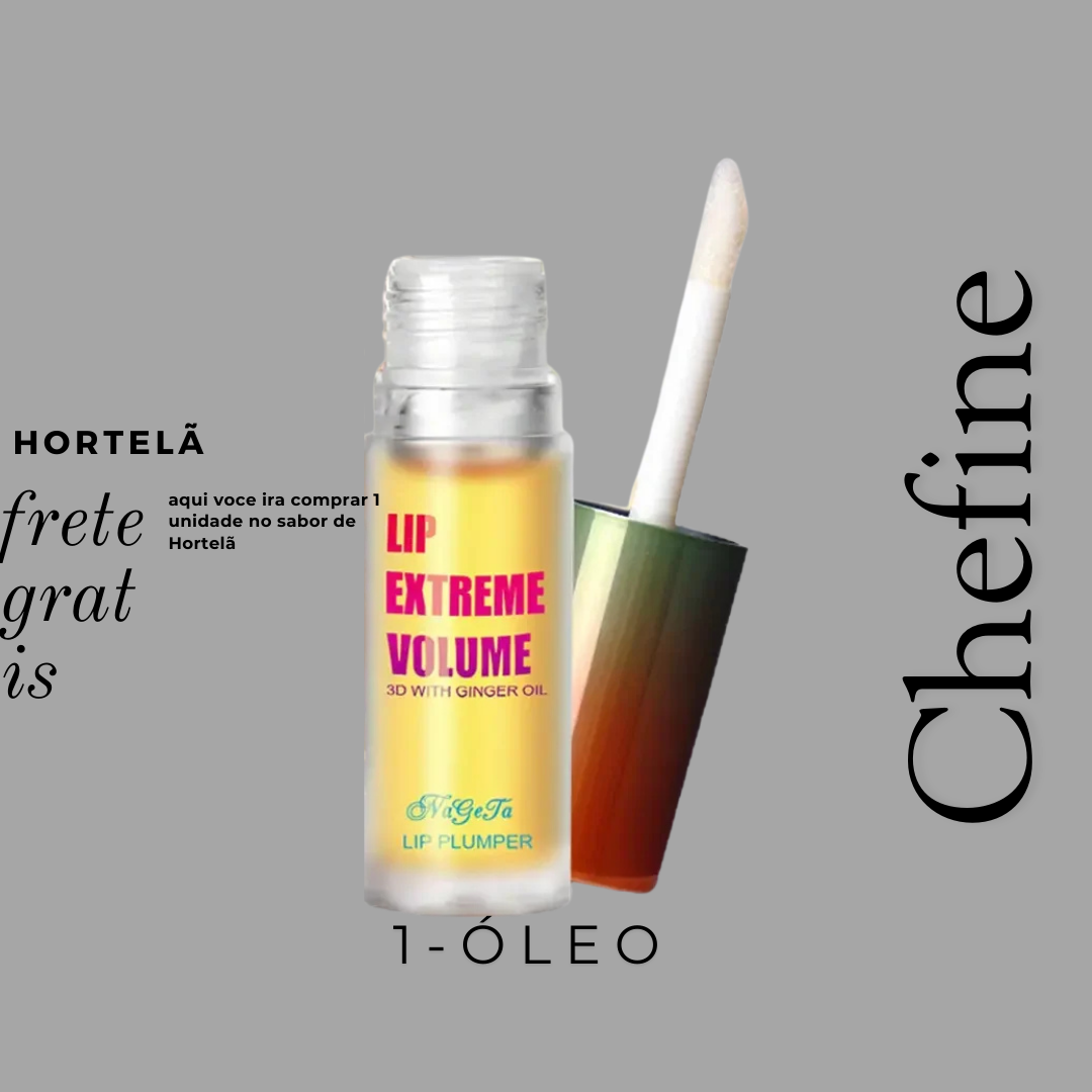 Óleo de Preenchimento Labial Chefine Volumizador