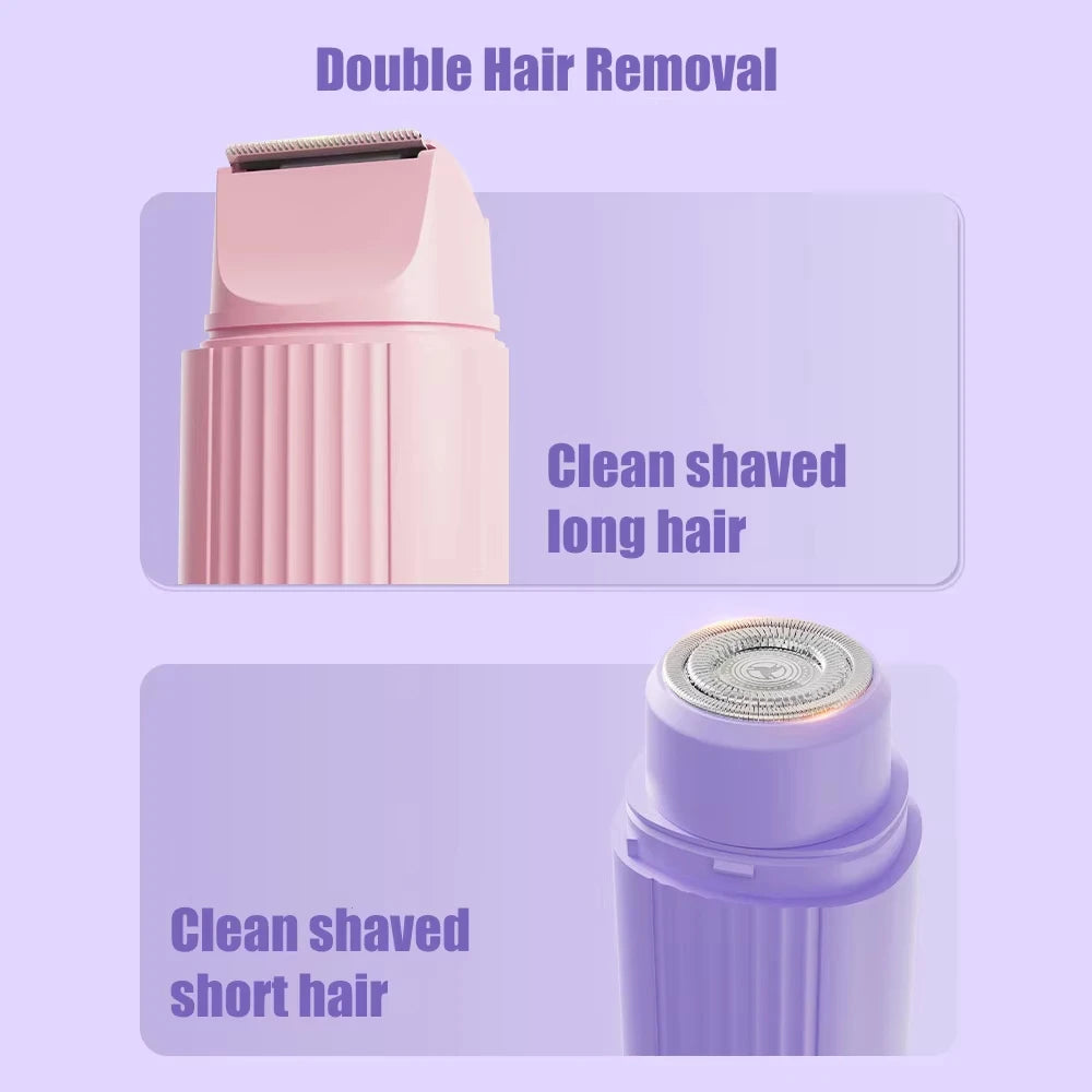 Depilador Elétrico Recarregável com Navalha Dupla Chefine