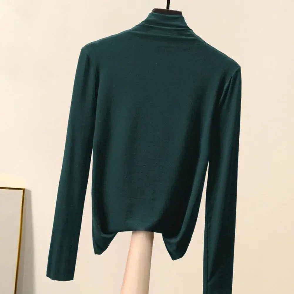 Blusa Gola Alta Manga Longa