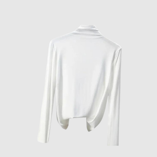 Blusa Gola Alta Manga Longa